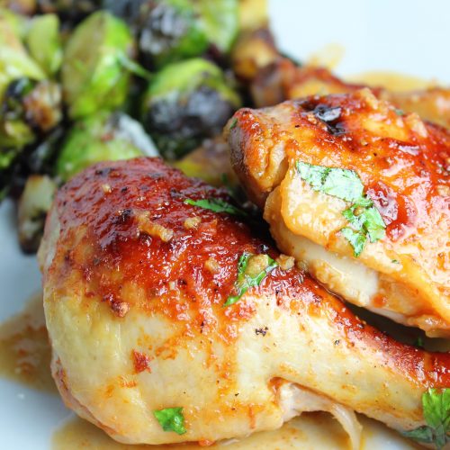 Honey Sriracha Garlic Chicken - Ways to my Heart