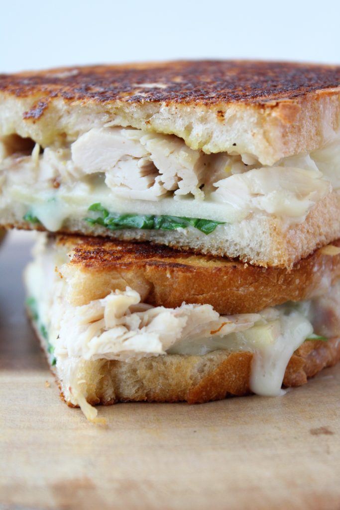 Chicken Apple Brie Melts - Ways to my Heart