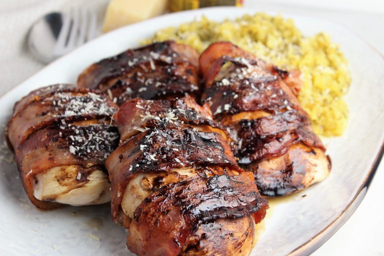 Bacon Wrapped Balsamic Chicken Ways to my Heart