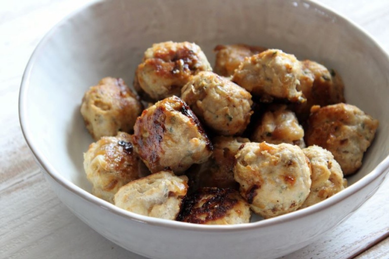 Caramelized Onion Chicken Meatballs - Ways to my Heart