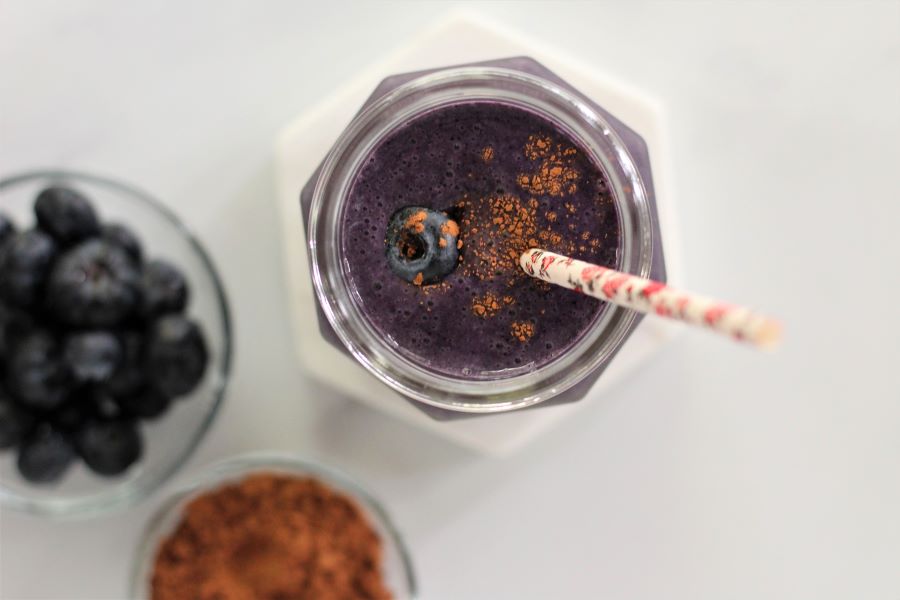 Ninja Blender Berry Almond Smoothie - Make Drinks