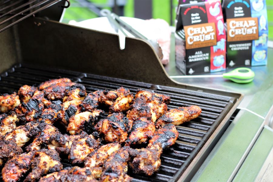 Easy Grilled Chicken Wings