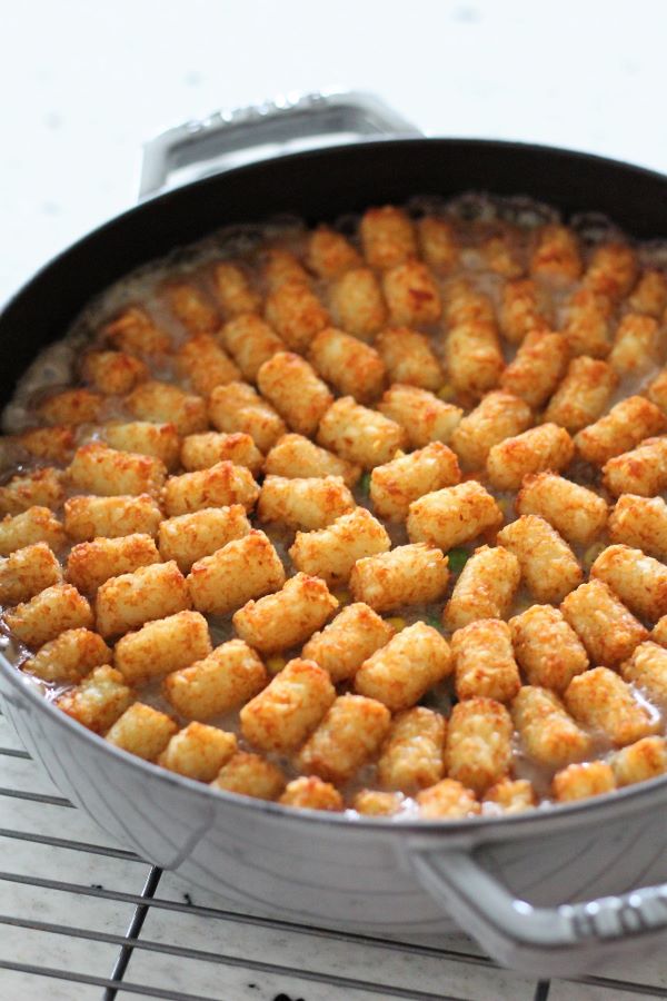 Tater Tot Hotdish - Ways to my Heart