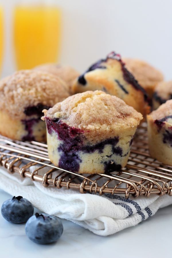 Blueberry Vanilla Muffins - Ways to my Heart